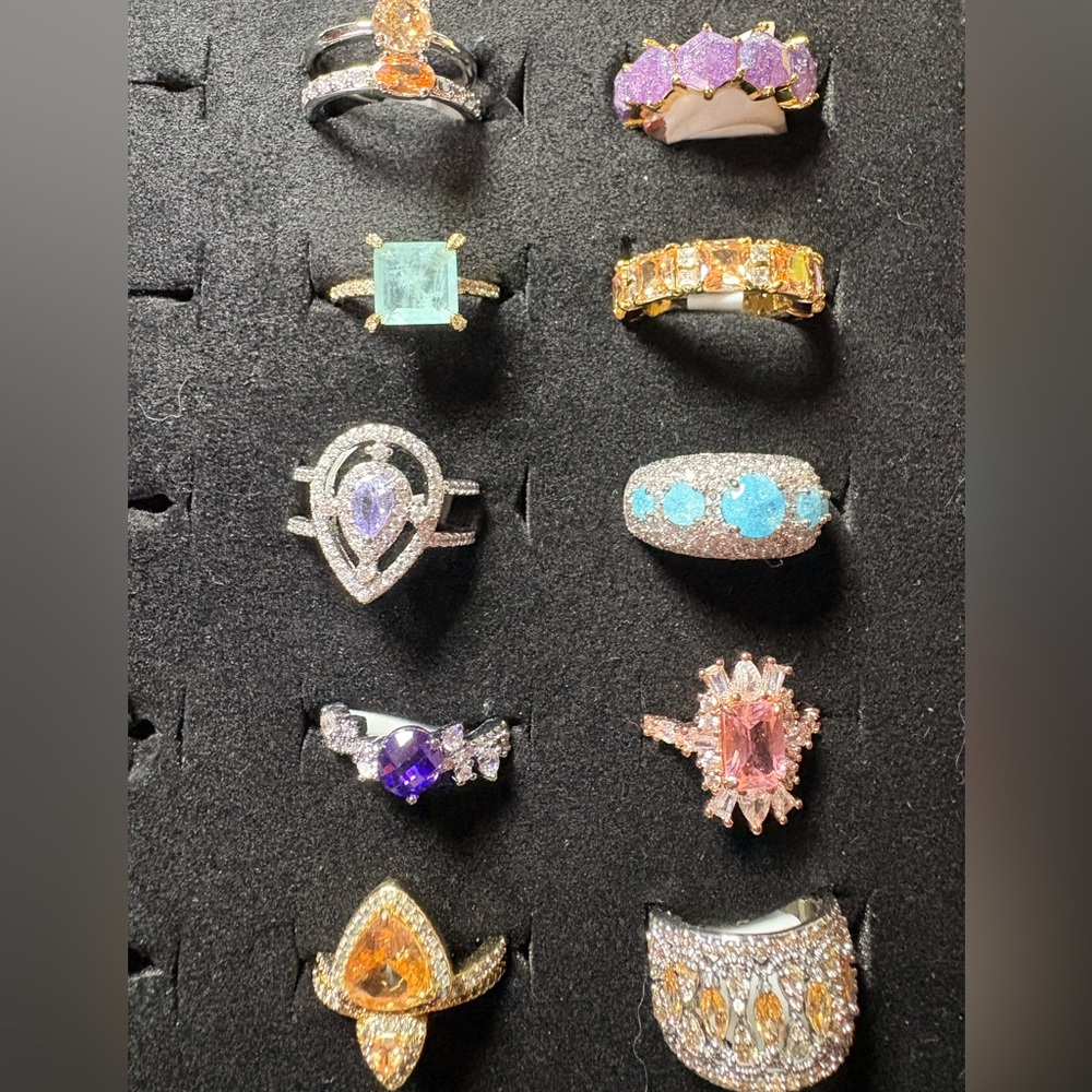 Bomb Party (10) Ring BUNDLE- All Size 5